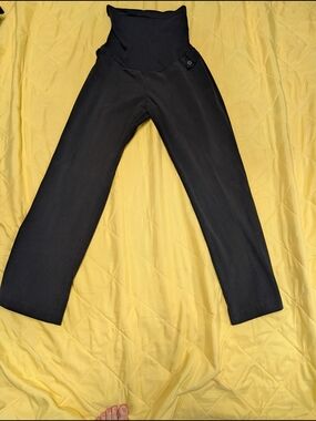 Motherhood Black Maternity Pants with Support Panel
